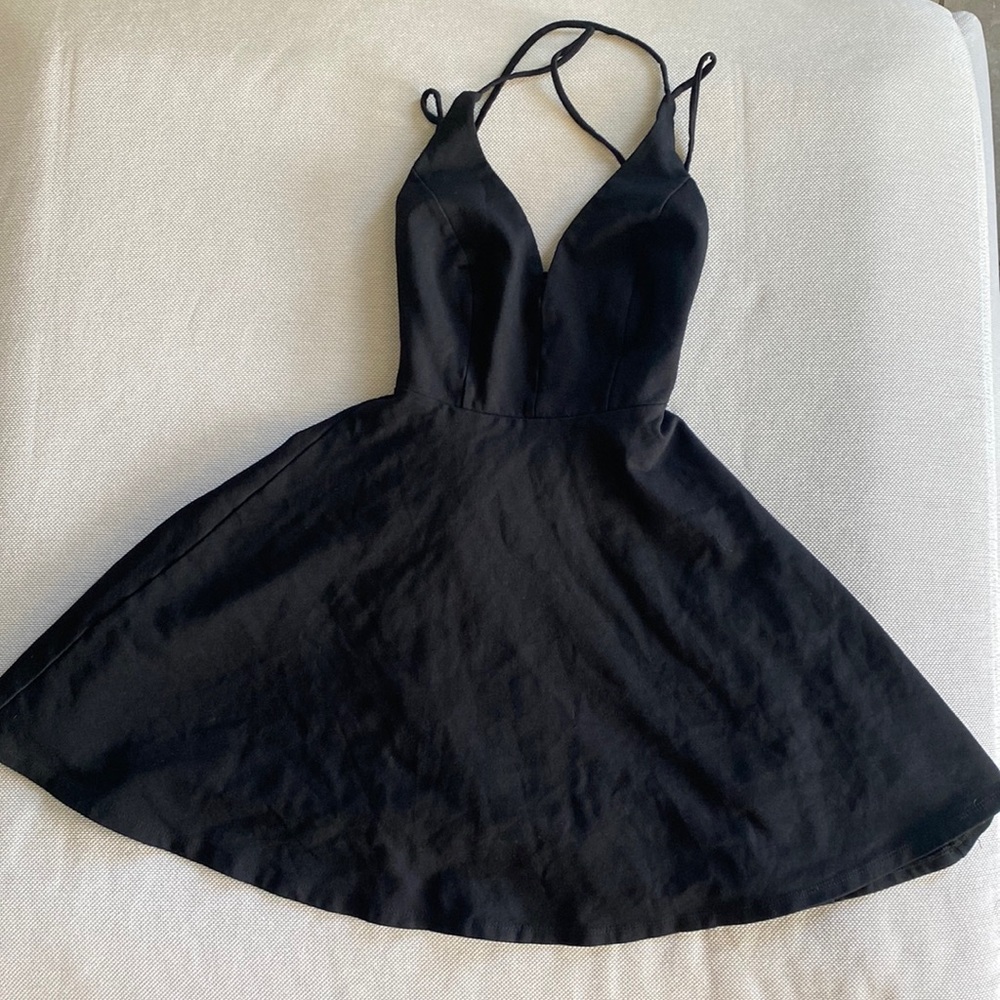 Black Lulus Mini Dress
